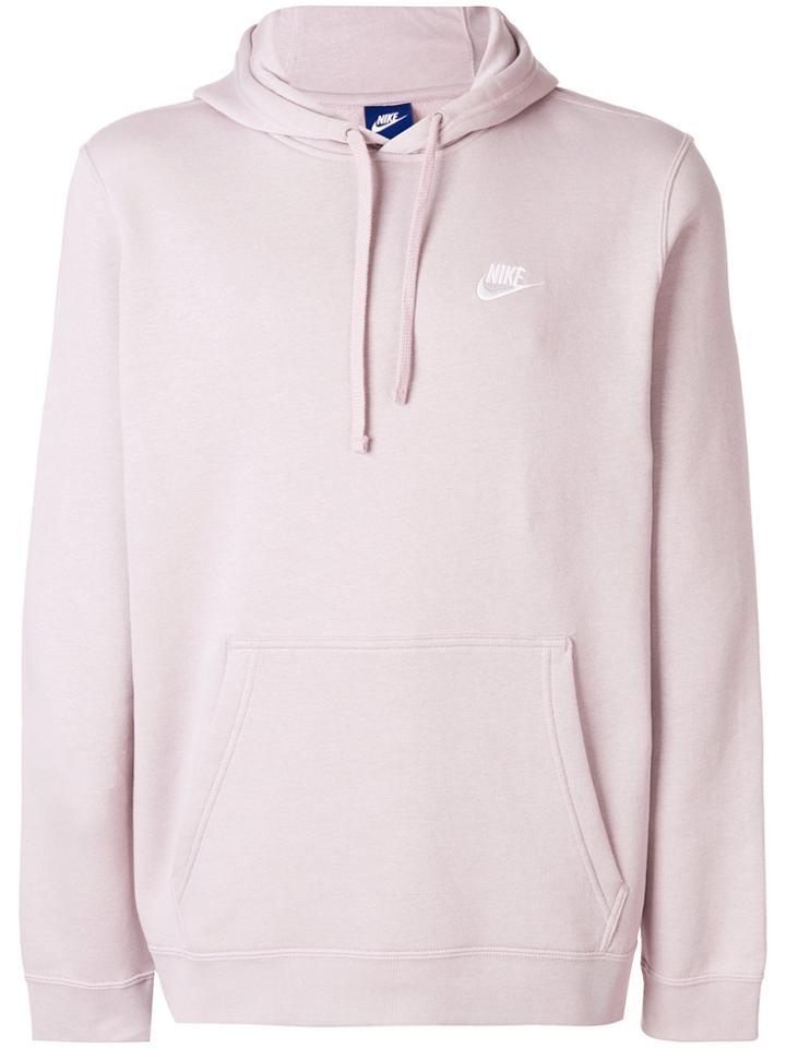 Nike Club Pull-over Hoodie - Pink & Purple