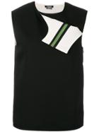 Calvin Klein 205w39nyc Folded Detail Tank Top - Black