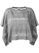 M Missoni Cape Style Top, Women's, Cotton/polyamide/fibre