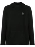 Local Authority Logo Embroidered Hoodie - Black