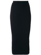 Raquel Allegra Tie-dye Detail Skirt - White