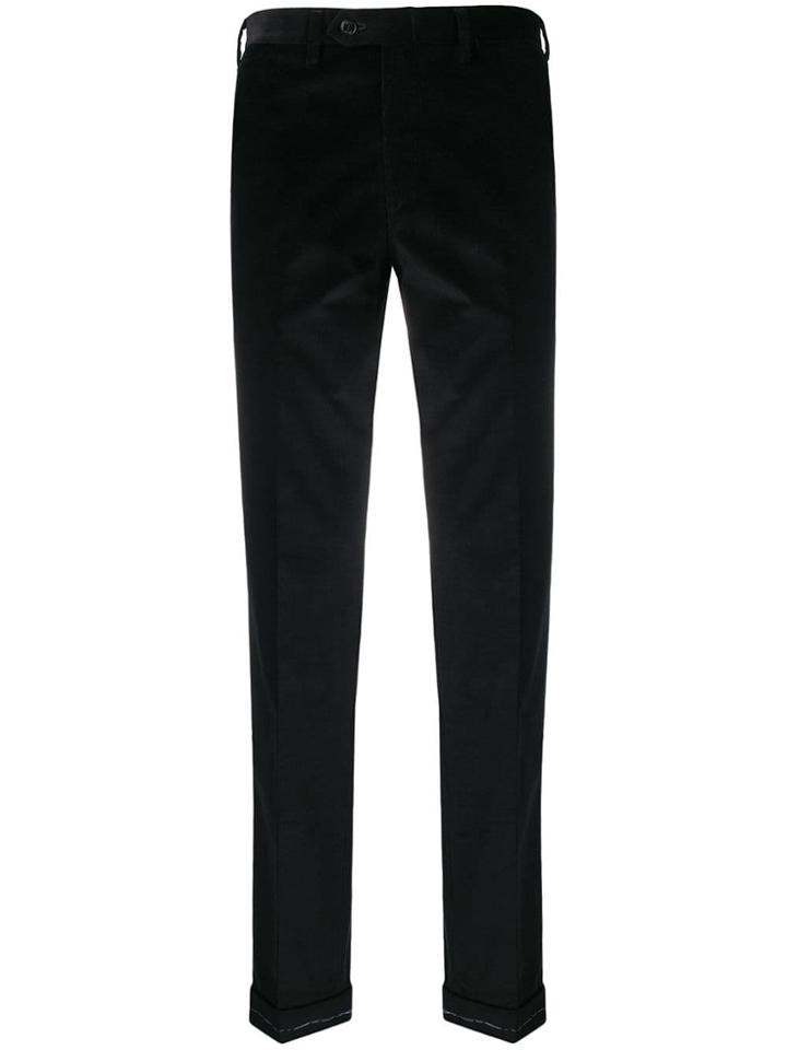 Brioni Slim-fit Trousers - Black