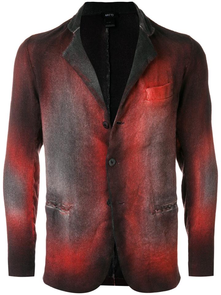 Avant Toi Relaxed Blazer - Red