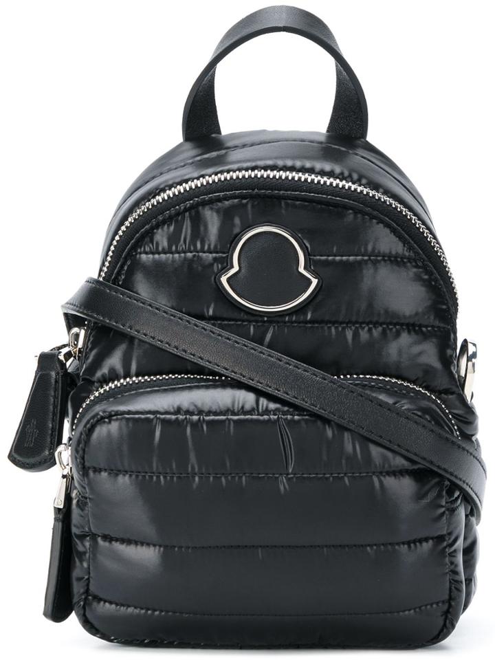 Moncler Quilted Shelled Backpack - Black