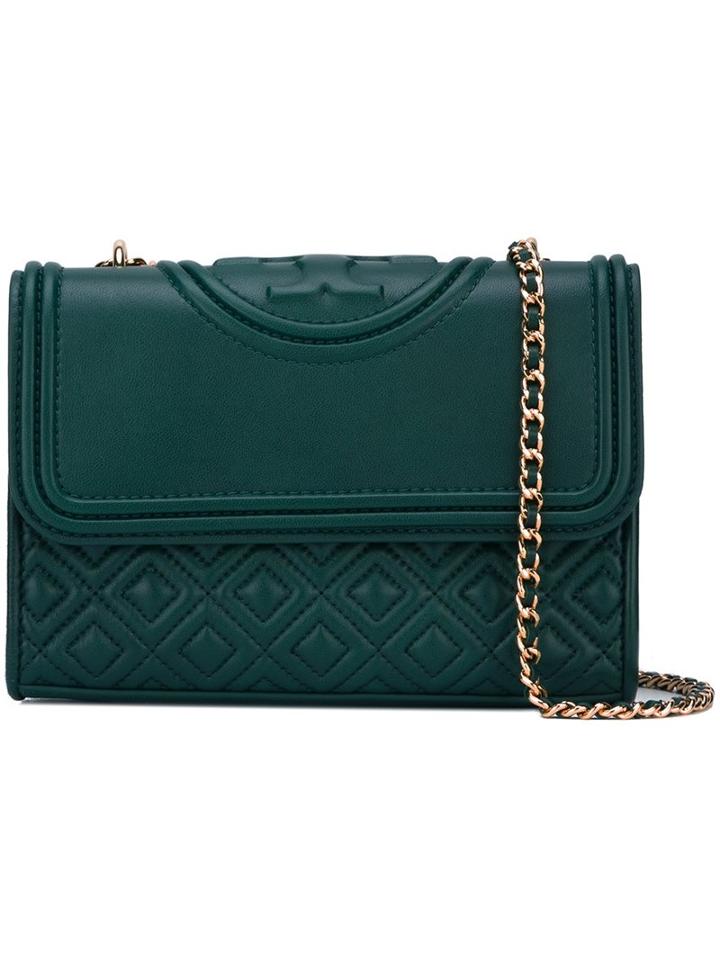 Tory Burch 'fleming' Cross Body Bag, Women's, Green