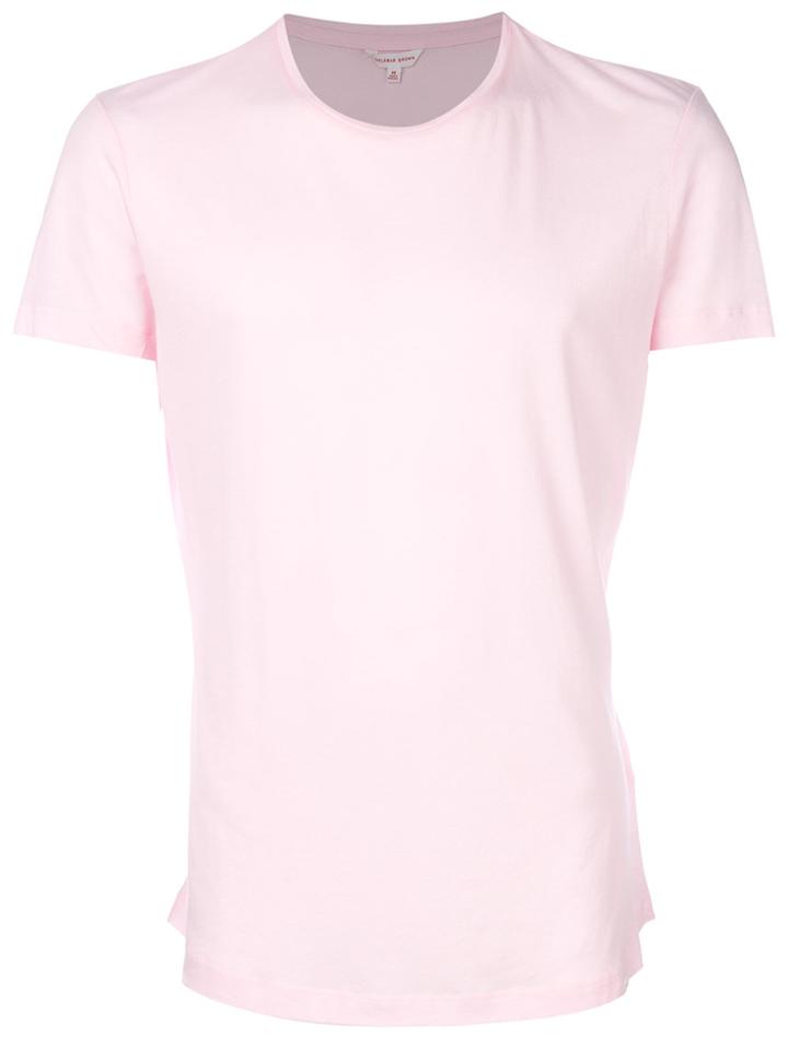 Orlebar Brown Short Sleeved T-shirt - Pink & Purple