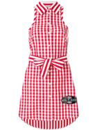 Tommy Hilfiger Gingham Shirt Dress - Red