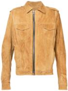 Amiri - Biker Jacket - Men - Leather - M, Nude/neutrals, Leather