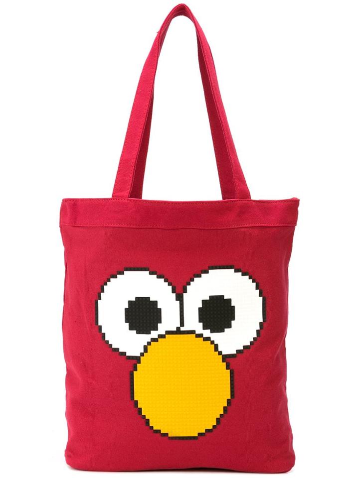 Mostly Heard Rarely Seen 8-bit Tickle Tote - Red