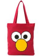 Mostly Heard Rarely Seen 8-bit Tickle Tote - Red