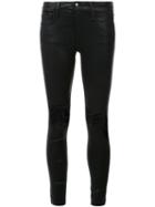 Joe's Jeans Distressed Skinny Jeans, Women's, Size: 27, Black, Cotton/spandex/elastane/modal