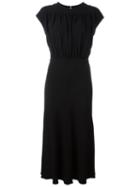 Rochas Robe Dress, Women's, Size: 40, Black, Viscose/spandex/elastane