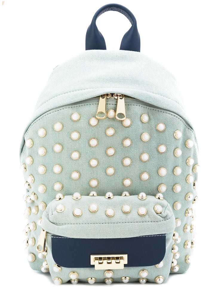 Zac Zac Posen Eartha Iconic Pearl Backpack - Blue