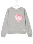 American Outfitters Kids Teen Sequin-embellished Sweatshirt - Grey