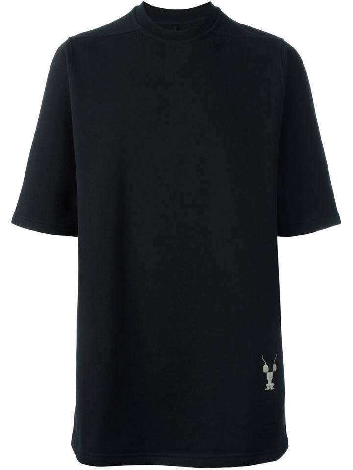 Rick Owens Drkshdw Short Sleeve Sweatshirt