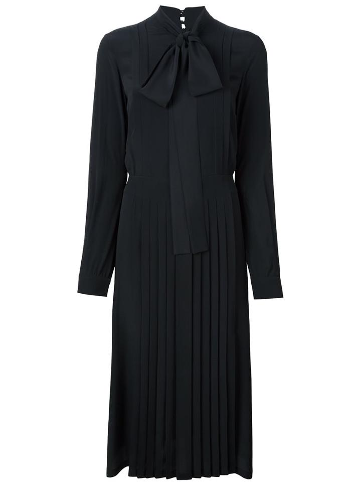 No21 Bow Neck Shirt Dress