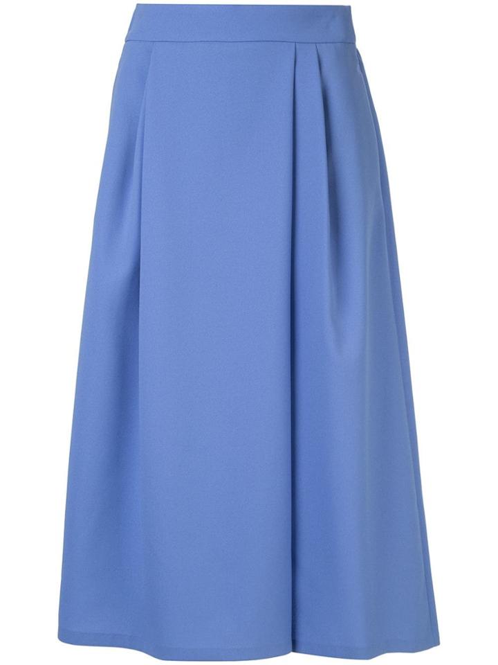 Ballsey Cropped Wide-leg Trousers - Blue