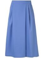 Ballsey Cropped Wide-leg Trousers - Blue