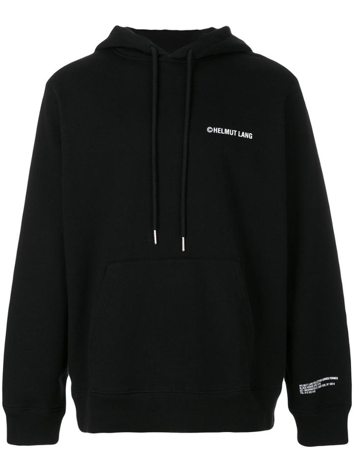 Helmut Lang Taxi Hoodie - Black