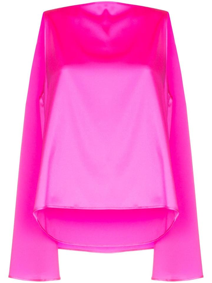 Bernadette Judy Cape-effect Top - Pink