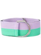 Golden Goose Deluxe Brand Two-tone Belt - Pink & Purple