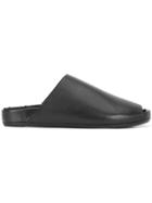 Rick Owens Shearling Granola Slippers - Black