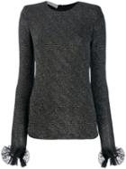 Philosophy Di Lorenzo Serafini Structured Knit Top - Black