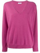Brunello Cucinelli V-neck Sweater - Pink