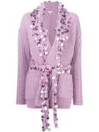 Manoush Penny Sequin Cardigan - Pink