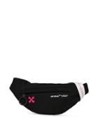 Off-white Contrasting Logo Belt Bag - Black
