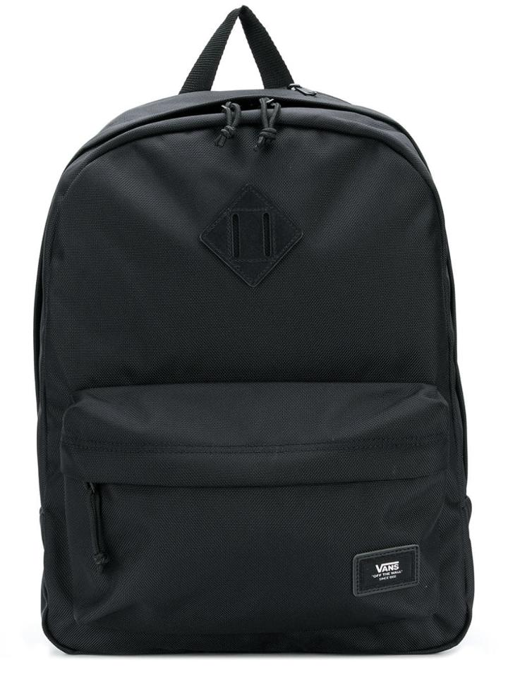 Vans Logo Backpack - Black