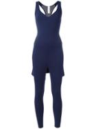 Sàpopa Fitted Jumpsuit, Women's, Size: Xs, Blue, Polyamide/spandex/elastane