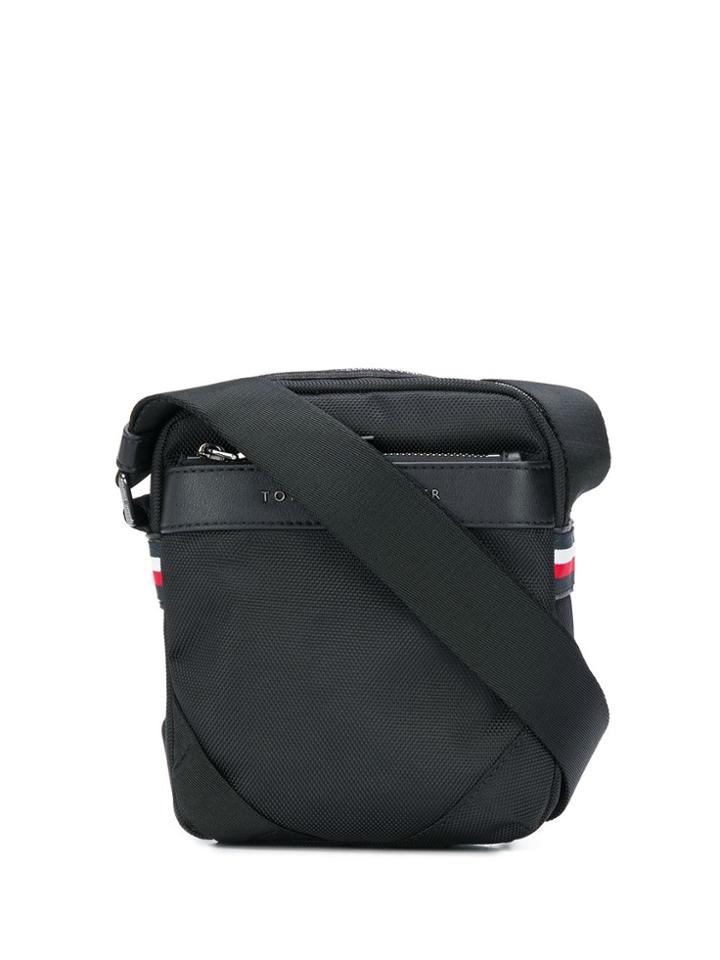 Tommy Hilfiger Canvas Crossbody Bag - Black