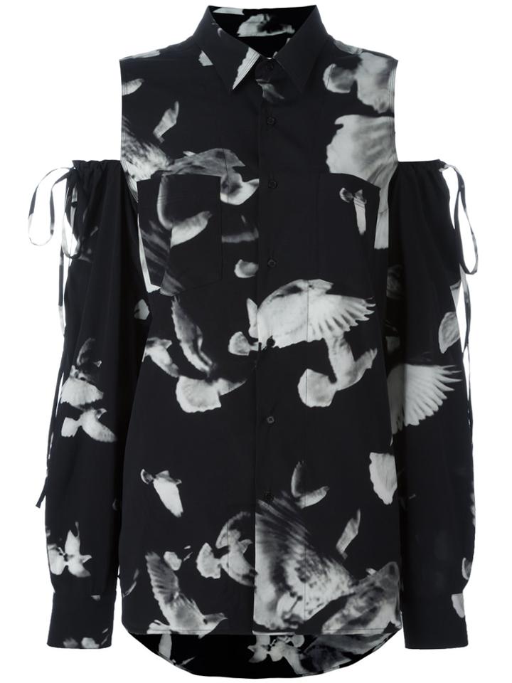 A.f.vandevorst Cold Shoulder Blouse - Black