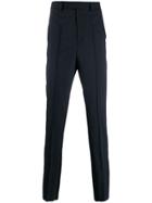 Les Hommes Slim-fit Tailored Trousers - Blue