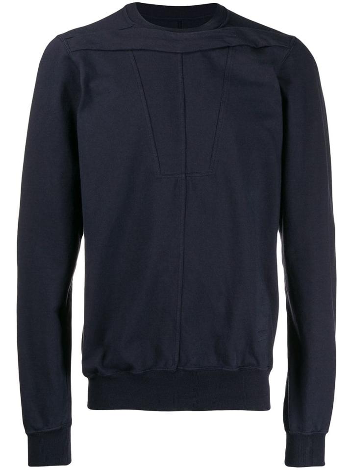 Rick Owens Drkshdw Casual Sweatshirt - Blue