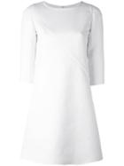 Courrèges - Short X Cut-out Dress - Women - Silk/polyester/wool - 36, White, Silk/polyester/wool