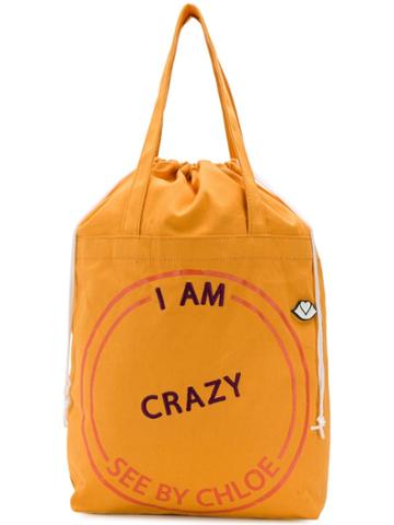 See By Chloé I Am Crazy Tote Bag - Yellow & Orange
