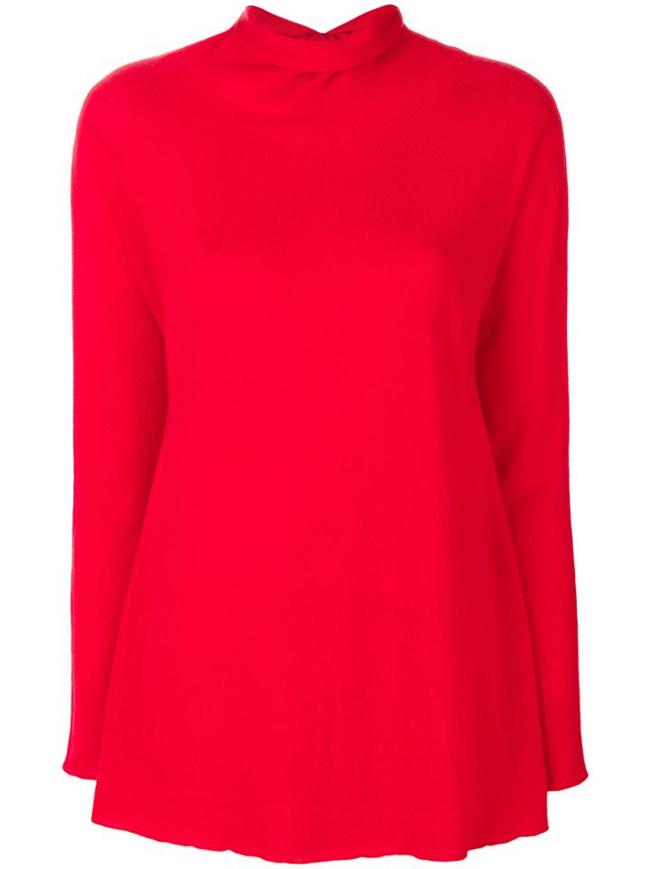 Lamberto Losani Roll-neck Sweater - Red
