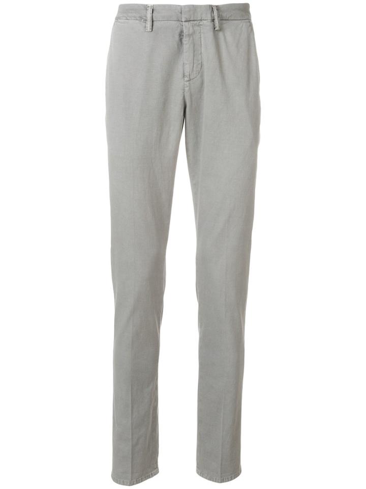 Dondup Classic Slim Chinos - Grey
