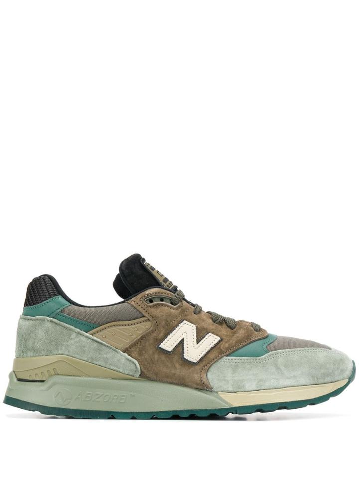 New Balance M998awa Panelled Sneakers - Green