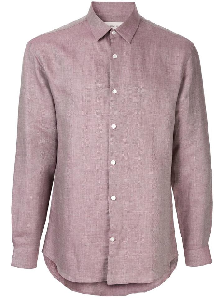 Cerruti 1881 Textured Shirt - Purple