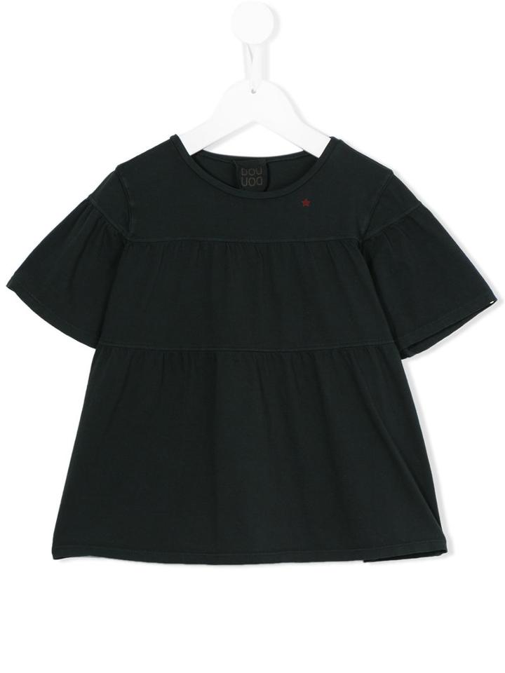 Douuod Kids Star T-shirt, Girl's, Size: 12 Yrs, Black