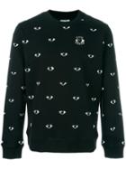 Kenzo Eyes Sweatshirt, Men's, Size: Xl, Black, Cotton