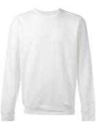 Sunspel Classic Sweatshirt, Men's, Size: Xl, White, Cotton