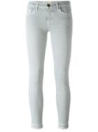 Current/elliott Skinny Jeans, Women's, Size: 24, Grey, Cotton/polyester/spandex/elastane