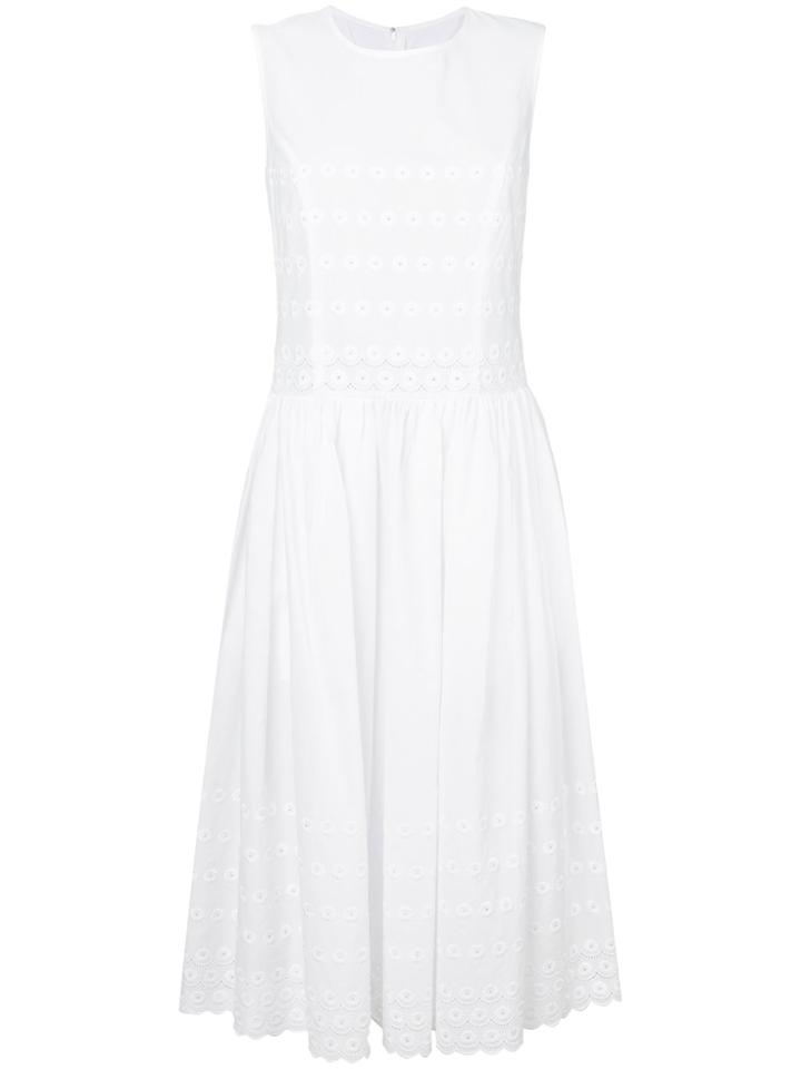 Comme Des Garçons Comme Des Garçons Floral Eyelet Embroidered Long