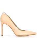 Sam Edelman Dea Pumps, Women's, Size: 8, Nude/neutrals, Leather