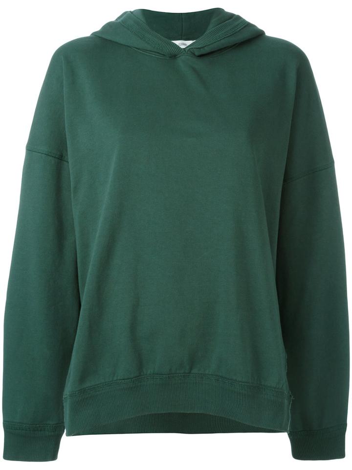 Closed Plain Hoodie, Women's, Size: Medium, Green, Cotton