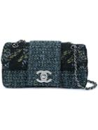 Chanel Pre-owned Double Chain Shoulder Bag - Blue